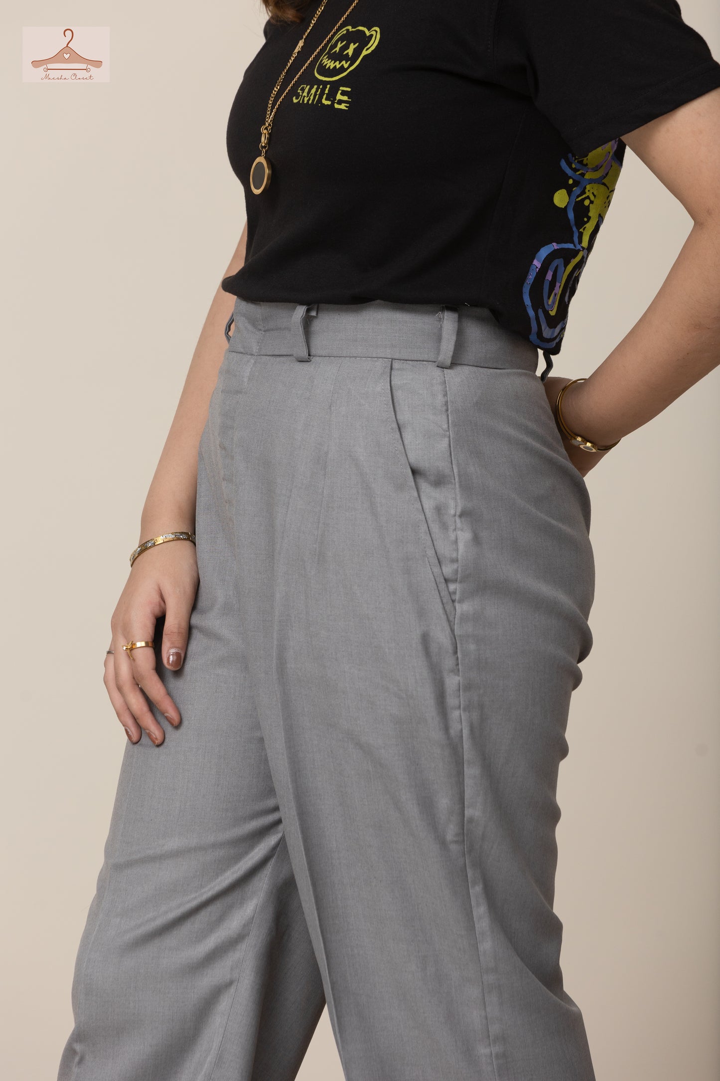 Pleated Formal Pants